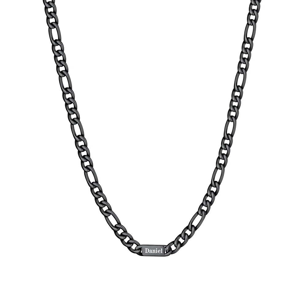 Custom Multi-Name Cuban Chain Necklace