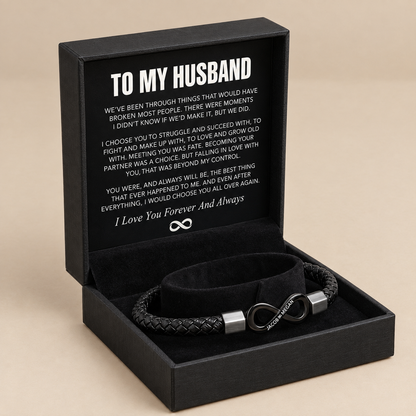 "To My Husband" Personalized Bracelet