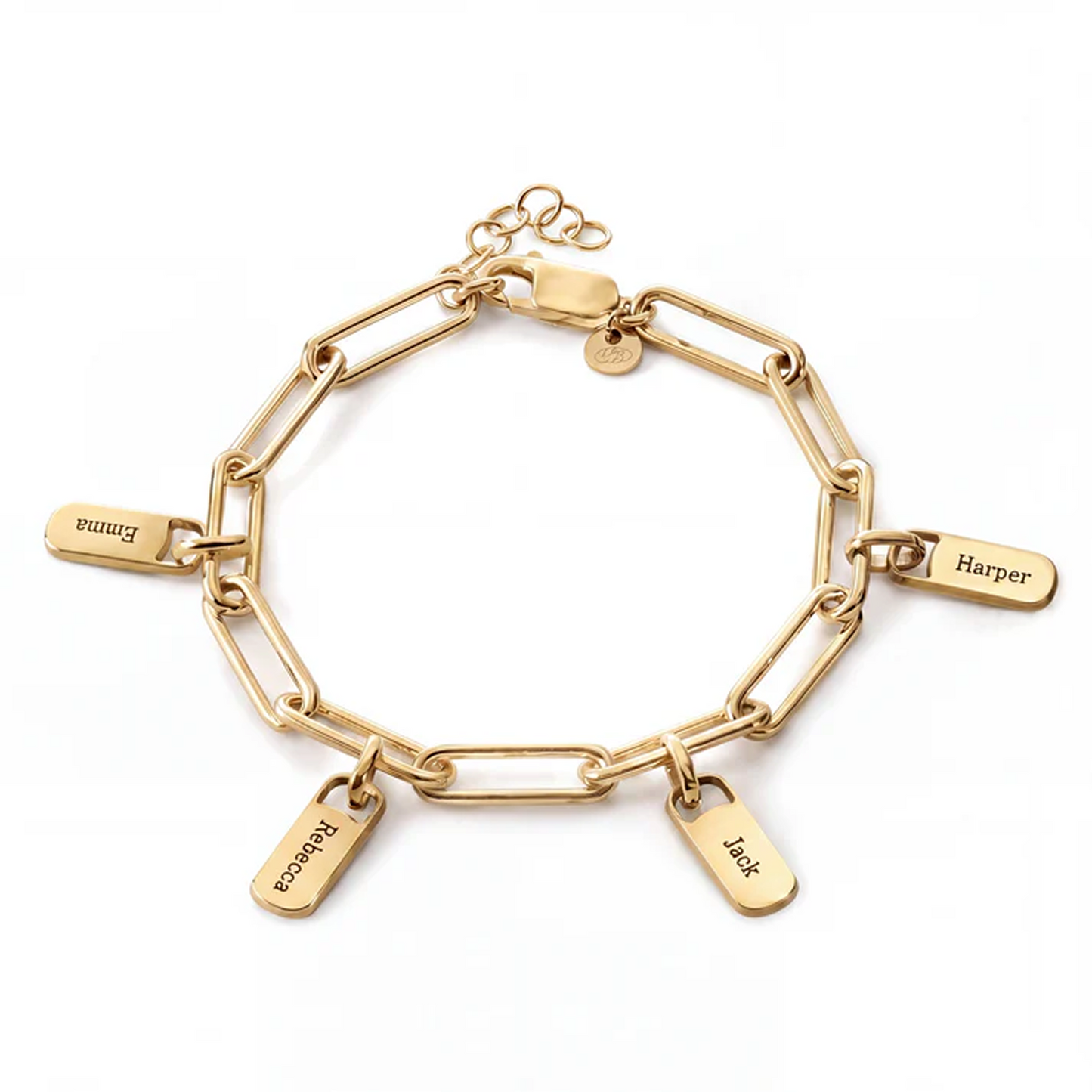 Custom Engraved Tag Bracelet