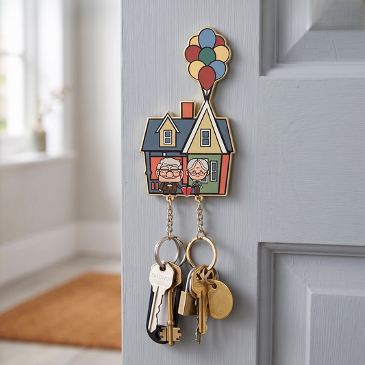 Cartoon Couple Matching Keychains