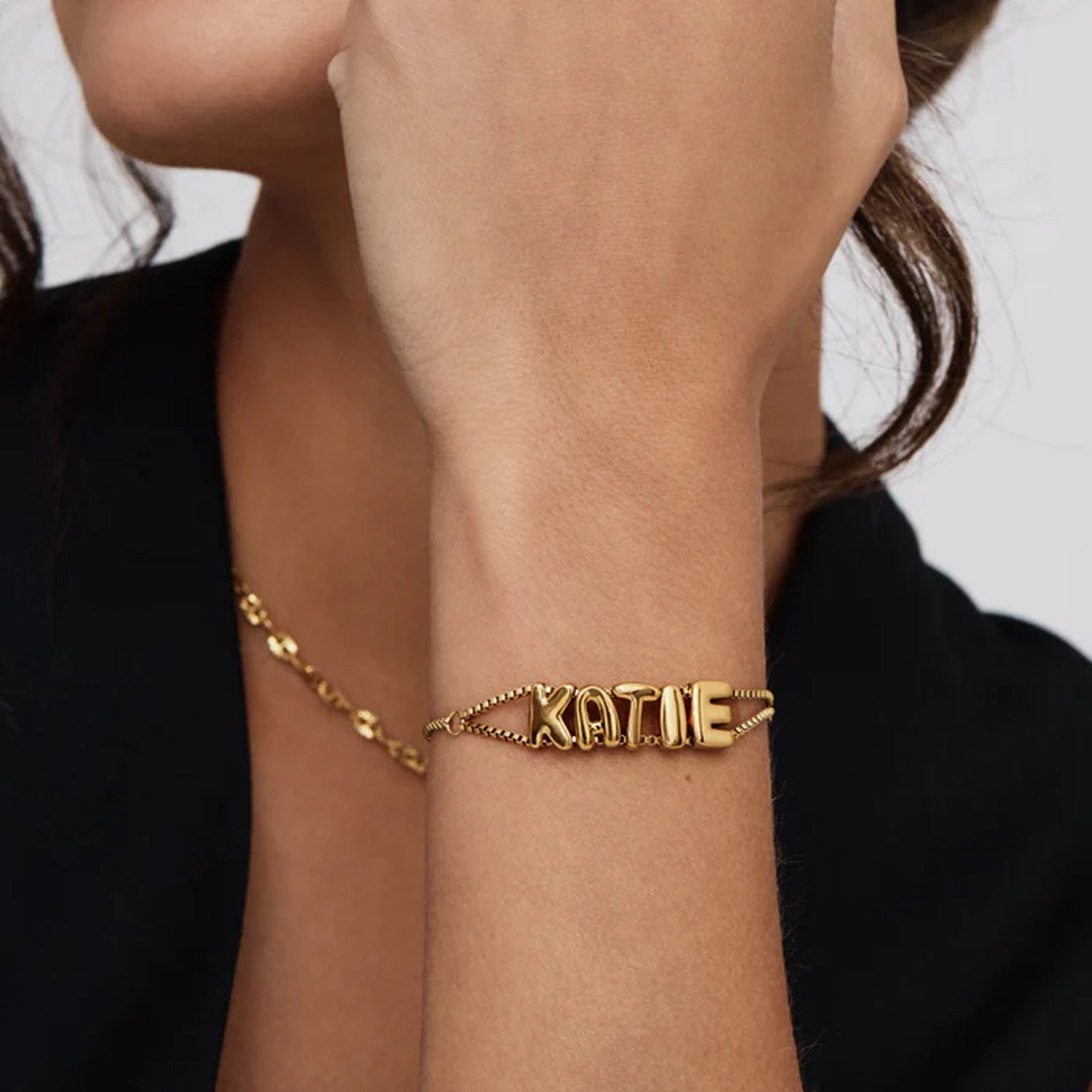 Bubble Name Bracelet