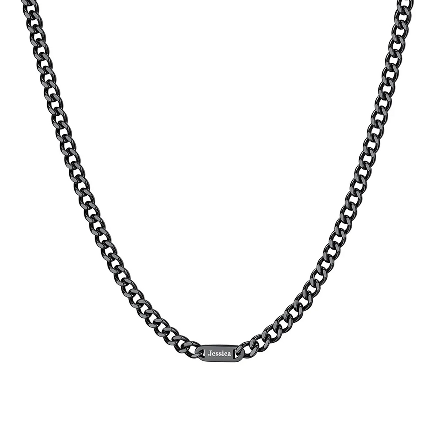 Custom Multi-Name Cuban Chain Necklace