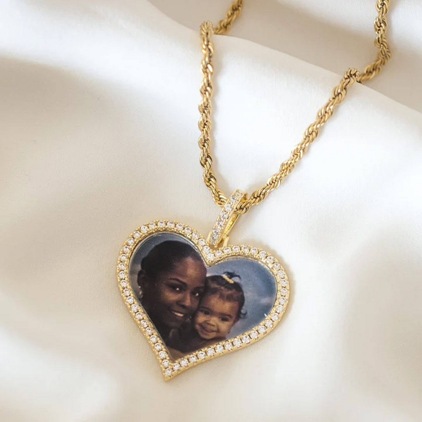 Iced Photo Pendant